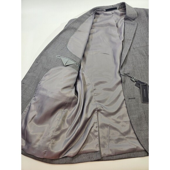 ALK men's 44S Braveman Slim Fit Gray 2-Button Suit Coat Jacket Blazer BM001 NEW - Picture 3 of 7